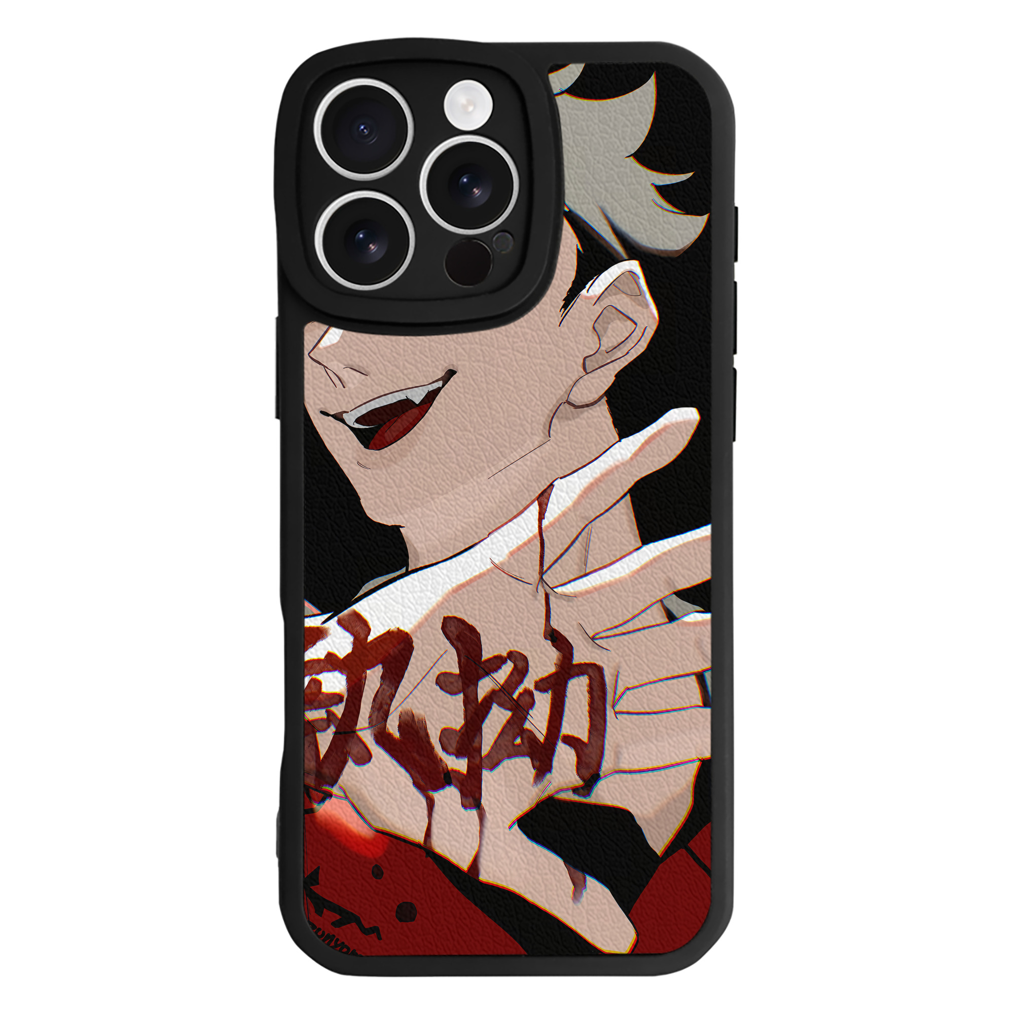 （画像用） ハイキュー!! Haikyu!! 【iPhone 16シリーズ対応】シリコンスマホケース（レザー調） 材質：シリコン